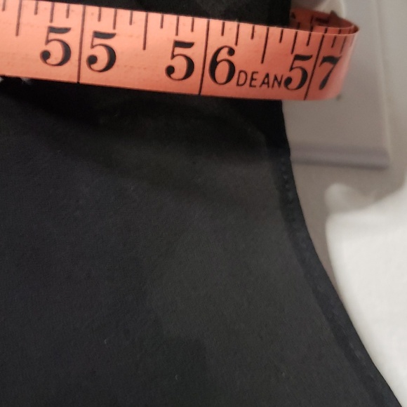 Jessica Black Sleeveless Maxi Dress Scoop Back Sheath 19"+stretch - Picture 6 of 8